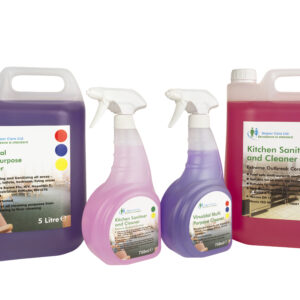 The Core Colour Coded Cleaning Chemical Range
